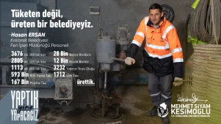 “Tüketen değil, üreten bir belediyeyiz”