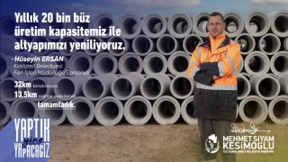 “Yıllık 20 bin büz üretim kapasitemiz ile altyapımızı yeniliyoruz”