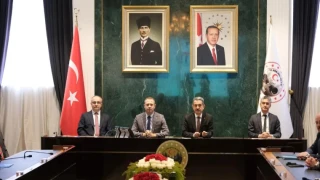 Dereköy Gümrük Kapısının Yeniden Yapılandırılması Konulu Toplantı yapıldı