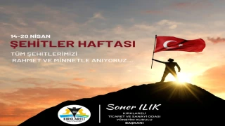 “Ülkemizi kanları ve canları pahasına koruyan Şehitlerimize minnet borcumuz ömür boyu ödenmez”