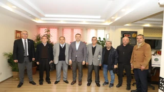 Emekliler Derneği Başkanı Kaplan'dan Başkan Bulut'a Ziyaret
