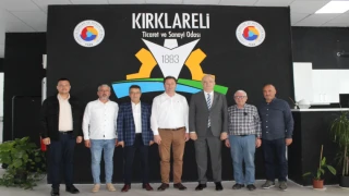 Esener Kırklareli Ticaret ve Sanayi Odası’nı ziyaret etti