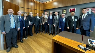 Kırklareli TSO Başkanı Ilık, AK Parti Kırklareli Milletvekili Ahmet Gökhan Sarıçam’ı ziyaret etti