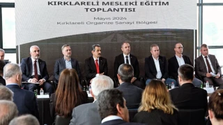 Kırklareli TSO Ilık, Kırklareli OSB’deki “Mesleki Eğitim Toplantısı”na katıldı