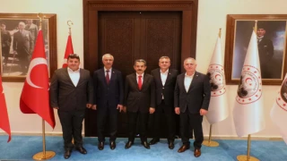 Vali Birol Ekici'ye ziyaret...