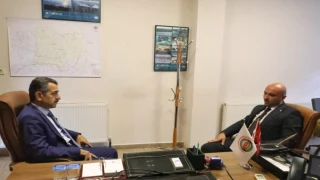 Vali Ekici'den İl Genel Meclis Başkanı Geriş'e İade-i Ziyaret