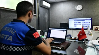 Yayalaştırma bölgesinde motosiklet denetimleri yoğunlaştı!