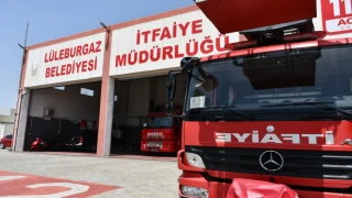 Lüleburgaz İtfaiyesi’nden 6 ayda 207 yangına müdahale
