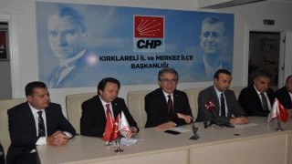 CHP NİN EKOMİK KURMAYLARI KIRKLARELİ'Nİ ZİYARET ETTİ