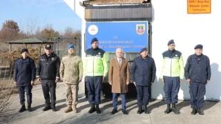 Kırklareli Valisi   Turan, Yol Kontrol Noktalarında incelemelerde bulundu…