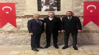 Kırklareli TSO Başkanı Ilık, MHP Kırklareli İl Başkanı Savaşan ile MHP Kırklareli Merkez İlçe Başkanı Şenyiğit’i Ağırladı