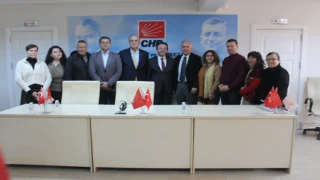 Güneş ve Serindağ CHP Örgütünü Ziyaret Etti