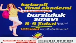 Kırklareli Final Akademi’den Öğrencilere Büyük Fırsat: Bursluluk Sınavı Kayıtları Başladı!