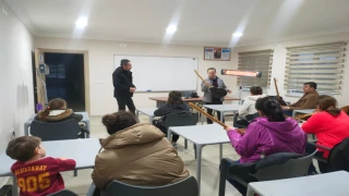 Topçu Baba Cem Evinde ilk kurs başladı.