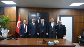 İYİ PARTİ HEYETİNDEN BARO BAŞKANINA  ZİYARET