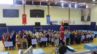Kulüplerarası Halk Oyunları İl Yarışmaları Nefes kesti.