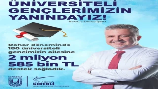 Lüleburgaz Belediyesi’nden 2 milyon 585 bin TL'lik üniversiteli desteği