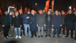 Babaeski ilçesinde Milli iradeye Saygı Mitingi