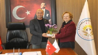 ÇYDD Kırklareli Şubesi'nden Kavaklı Belediye Başkanı'na Ziyaret
