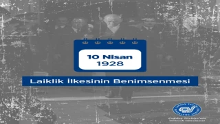 LAİKLİK, TOPLUMSAL BARIŞIN GÜVENCESİ; BİLİM, KÜLTÜR VE SANATTA İLERLEMENİN İTİCİ GÜCÜDÜR.
