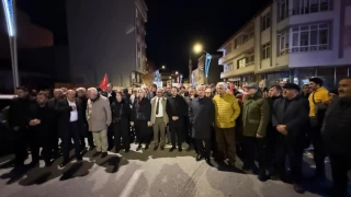 Pınarhisar İlçesinden İmamoğlu'na Destek Yürüyüşü