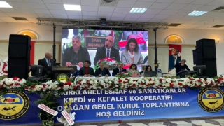 S.S. Kırklareli Esnaf ve Sanatkârlar Kredi ve Kefalet Kooperatifi, 61. Olağan Genel Kurul Toplantısı Yapıldı