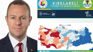 “Kırklareli Bölgesel Destek anlamında 2. Bölge’den 3. Bölge’ye çıkarıldı”