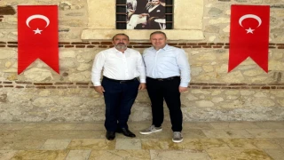 Kırklareli TSO Başkanı Soner Ilık, Trakya Kalkınma Ajansı Genel Sekreteri Mahmut Şahin’i Misafir Etti