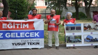 “Tekinsiz Eğitim, Tekinsiz Gelecek”