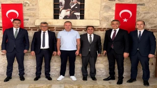 Kırklareli TSO Başkanı Soner Ilık, T.C. Ziraat Bankası Marmara Bölge Başkanı Tahir Ceylan’ı Ağırladı