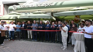 Kırklareli TSO Meclis Başkanı Özsan ile Yönetim Kurulu Başkan Yardımcısı Yüce, “Ömer Faruk Gülümoğlu Cafe”nin Açılışına Katıldı