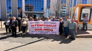 Köyümüze Jeotermal İstemiyoruz