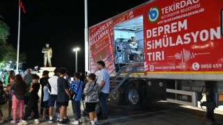 Tekirdağ'da Deprem Bilinci Seferberliği: Simülasyon Tırı Tüm İlçeleri Gezecek