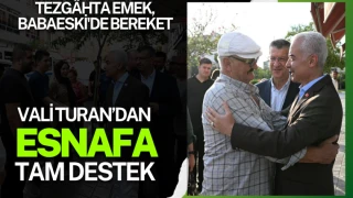 Tezgâhta Emek, Babaeski'de Bereket