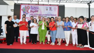 ‘Üreten Kadın Meydanı’ açıldı