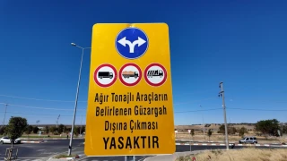 Ağır tonajlı araçlara zorunlu güzergah!