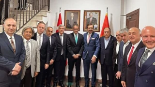Kırklareli TSO Başkanı Soner Ilık, Türkiye Cumhuriyeti Karadağ Büyükelçisi Barış Kalkavan'ı ziyaret etti