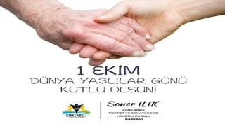 “Yaşlılarına gereken önemi vermeyen bir toplumun huzur içinde olması mümkün değildir”