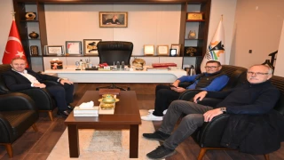 Kırklareli TSO Başkanı Soner Ilık, Ziyarette Bulunan Ersan Bağcı ile Muharrem Gürsel’i Ağırladı