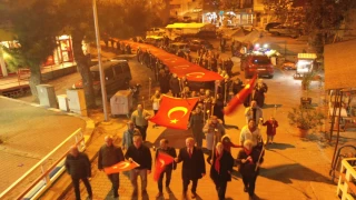 ÜSKÜP BELDESİNDE CUMHURİYET COŞKUSU