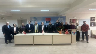 KIRKLARELİ TİP HEYETİNDEN CHP İL BAŞKANLIĞINA ZİYARET