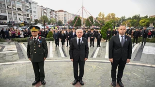 Kırklareli'de  10 Kasım Atatürk'ü Anma Törenleri Düzenlendi