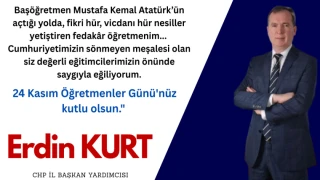 Kurt'tan Öğretmenlere Saygı Duruşu: "Sönmeyen Meşalesiniz"
