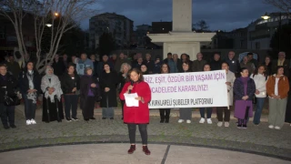 ŞİDDETSİZ, EŞİT, ÖZGÜR BİR YAŞAM İÇİN MÜCADELEDE KARARLIYIZ!