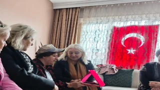Türk Anneler Derneği'nden Şehit Karaca'nın Ailesine Ziyarte