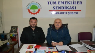 ATAMAN''DAN EMEKLİLER SENDİKASINA ZİYARET