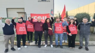 İtalyan Sendikacılardan Direnişteki SAG Hidrolik İşçilerine Destek