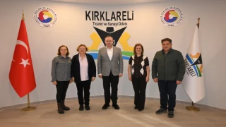 Kırklareli Ticaret ve Sanayi Odası Başkanı Soner Ilık, Çağdaş Yaşamı Destekleme Derneği’ni Ağırladı
