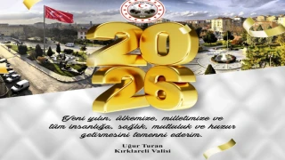 Kırklareli Valisi Sayın Uğur Turan’ın Yeni Yıl Mesajı
