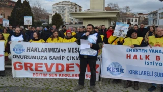 GEÇİNEMİYORUZ! İNSANCA BİR YAŞAM İÇİN BUGÜN HİZMET ÜRETMİYORUZ!